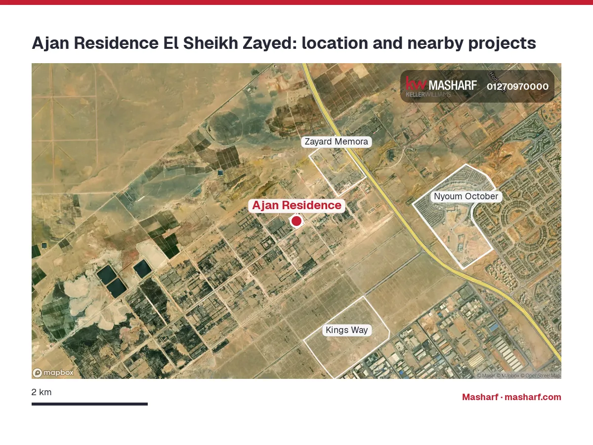 Where is Ajan Residence located?