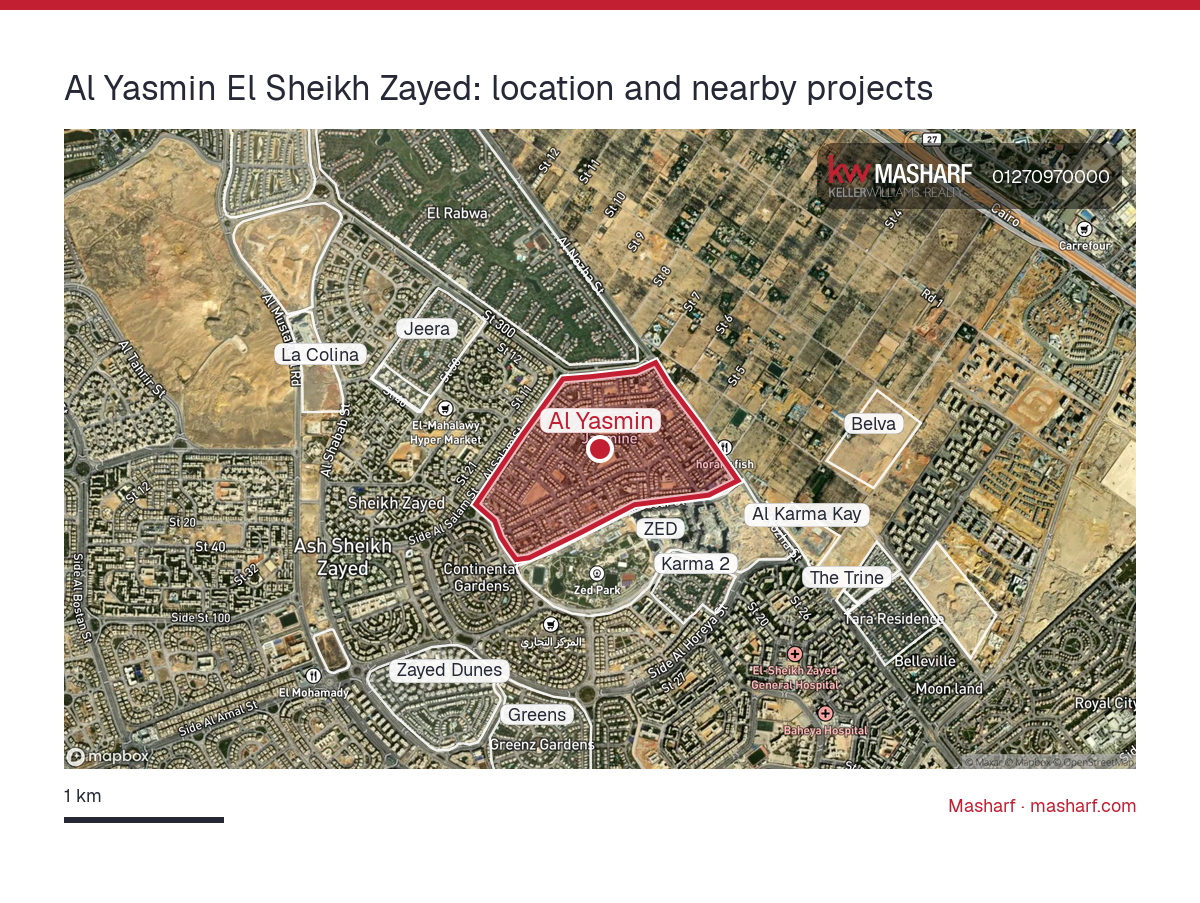 Where is Al Yasmin located?