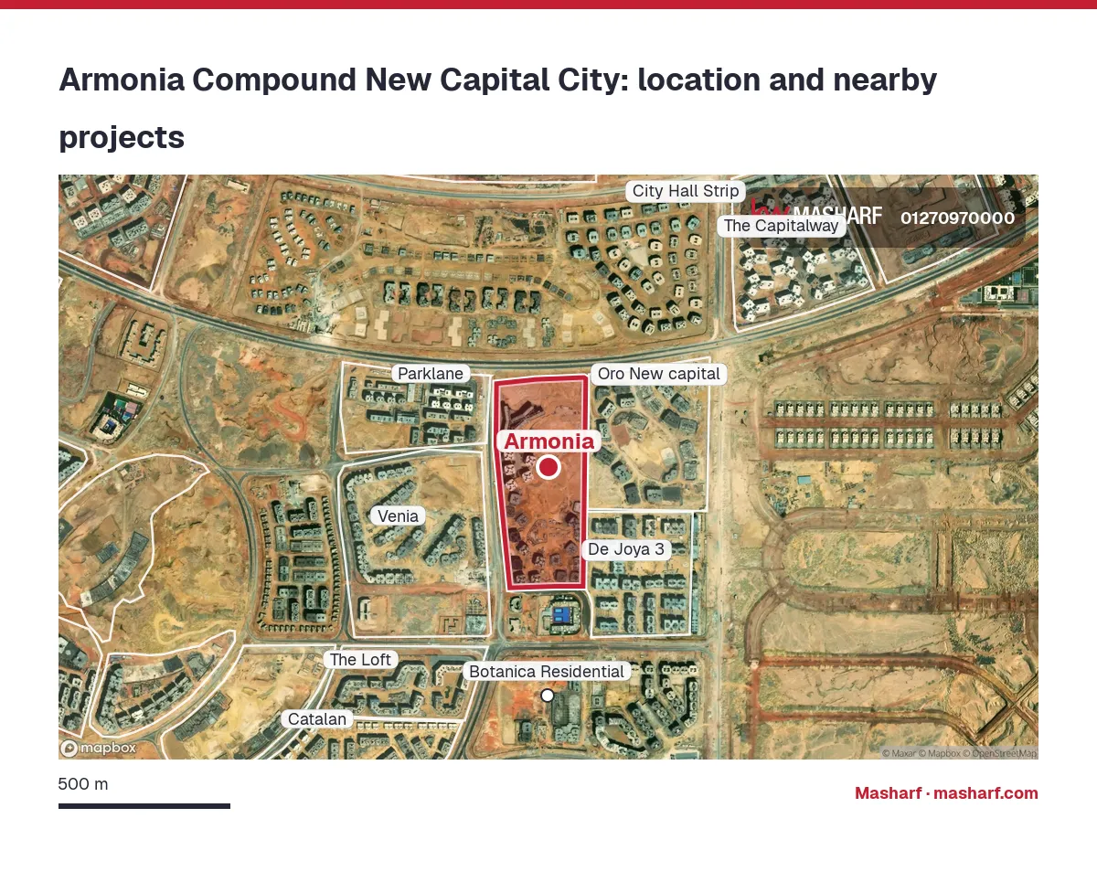 Where is Armonia located?