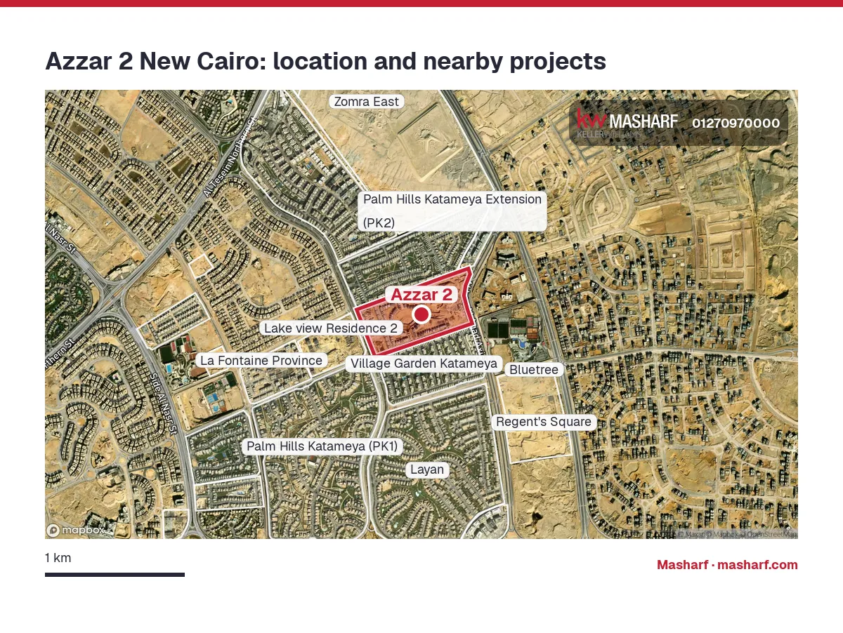 Where is Azzar 2 located?