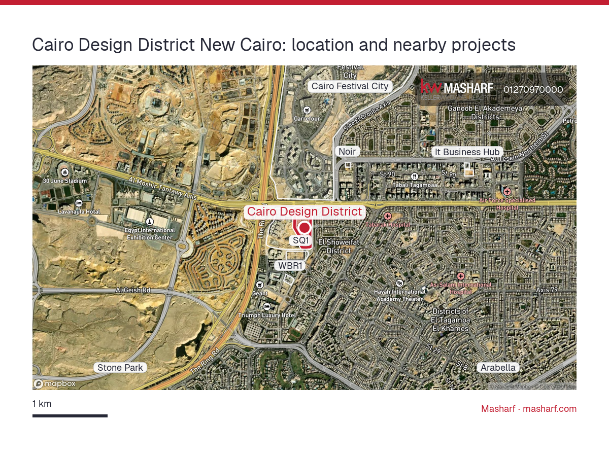 Where is Cairo Design District located?