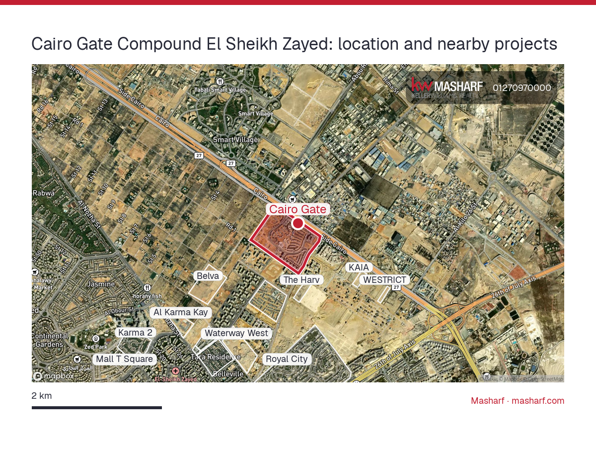 Where is Cairo Gate located?