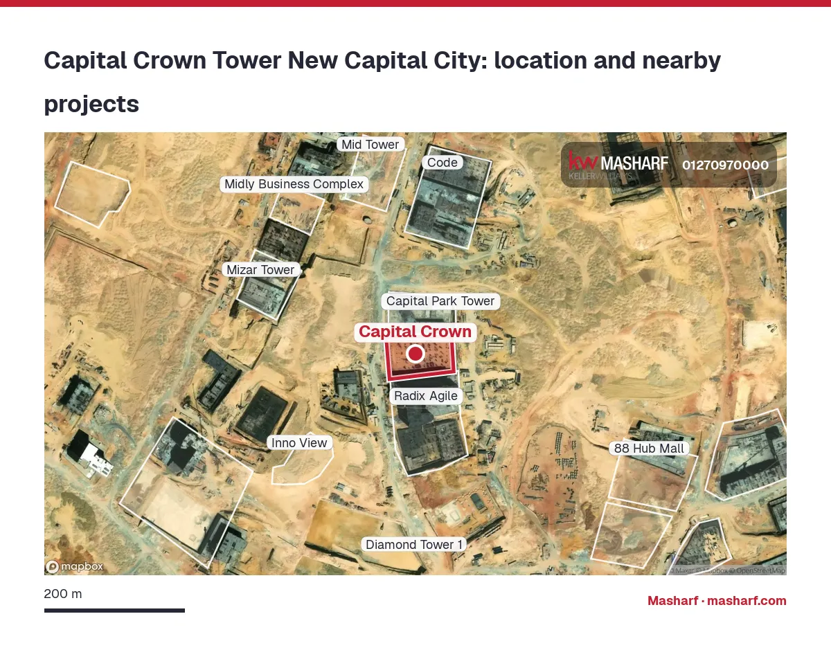 Where is Capital Crown located?