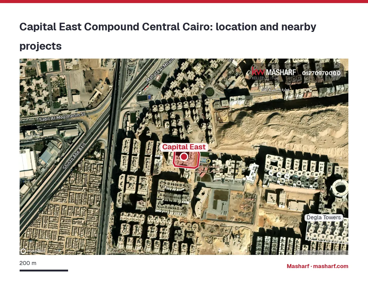 Where is Capital East located?