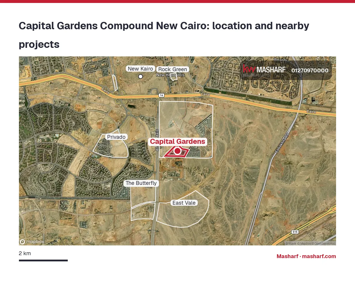 Where is Capital Gardens located?