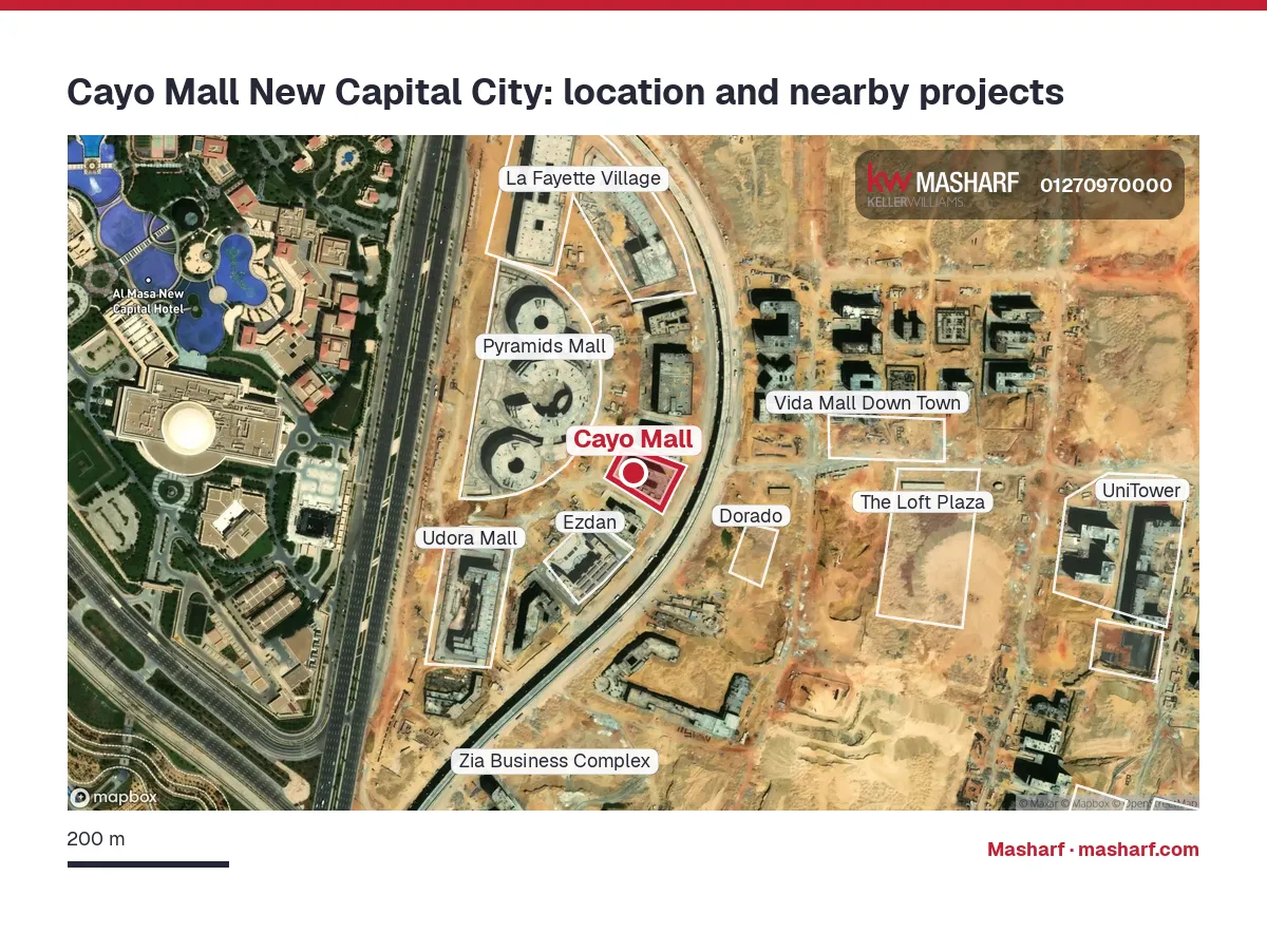 Where is Cayo Mall located?