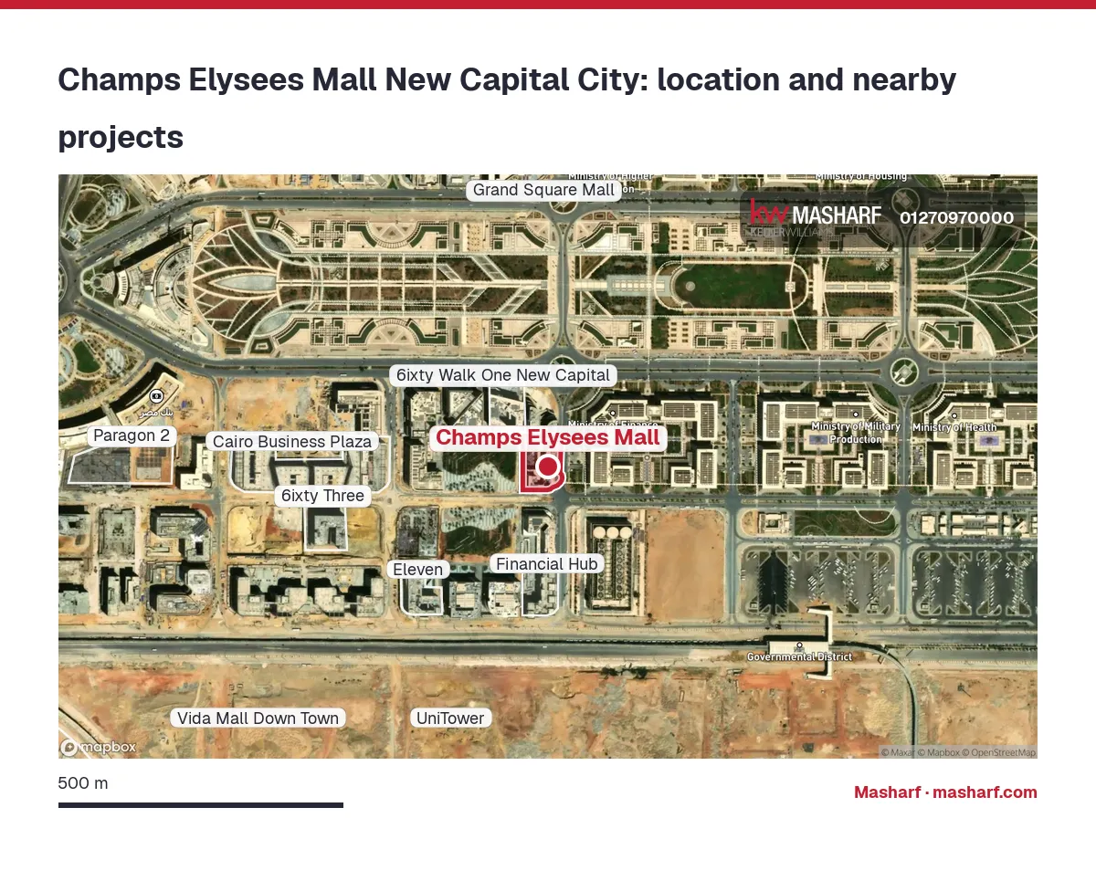 Where is Champs Elysees Mall located?