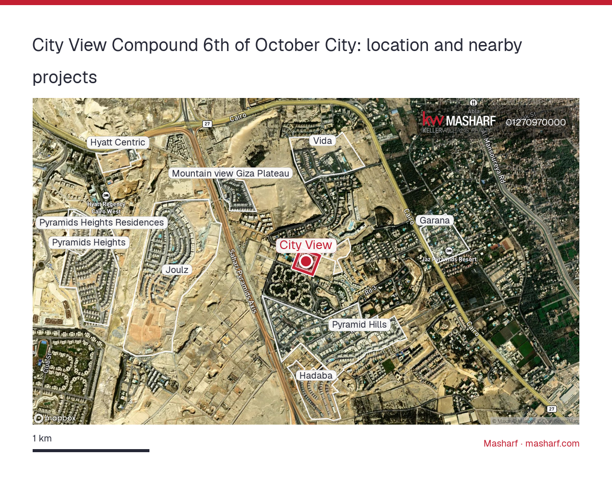 Where is City View located?