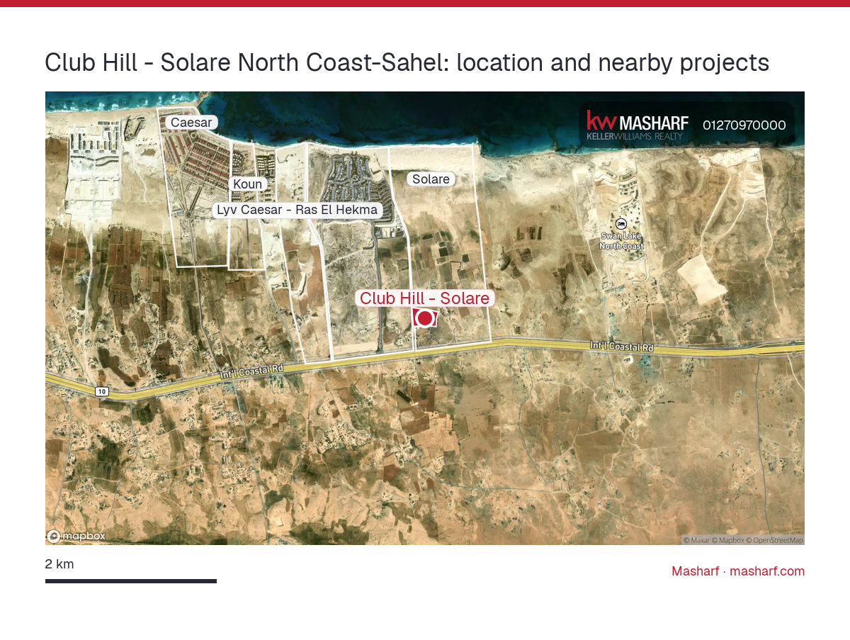 Where is Club Hill - Solare located?