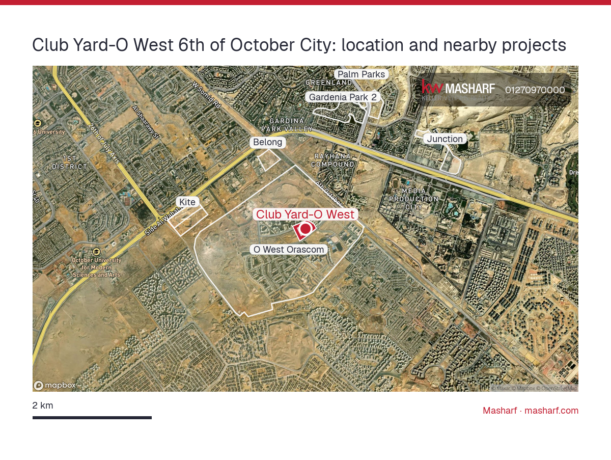 Where is Club Yard-O West located?