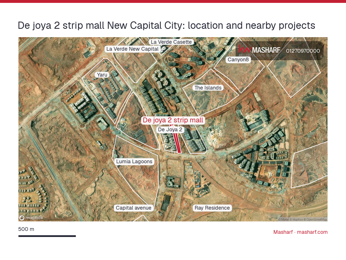 Where is De joya 2 strip mall located?