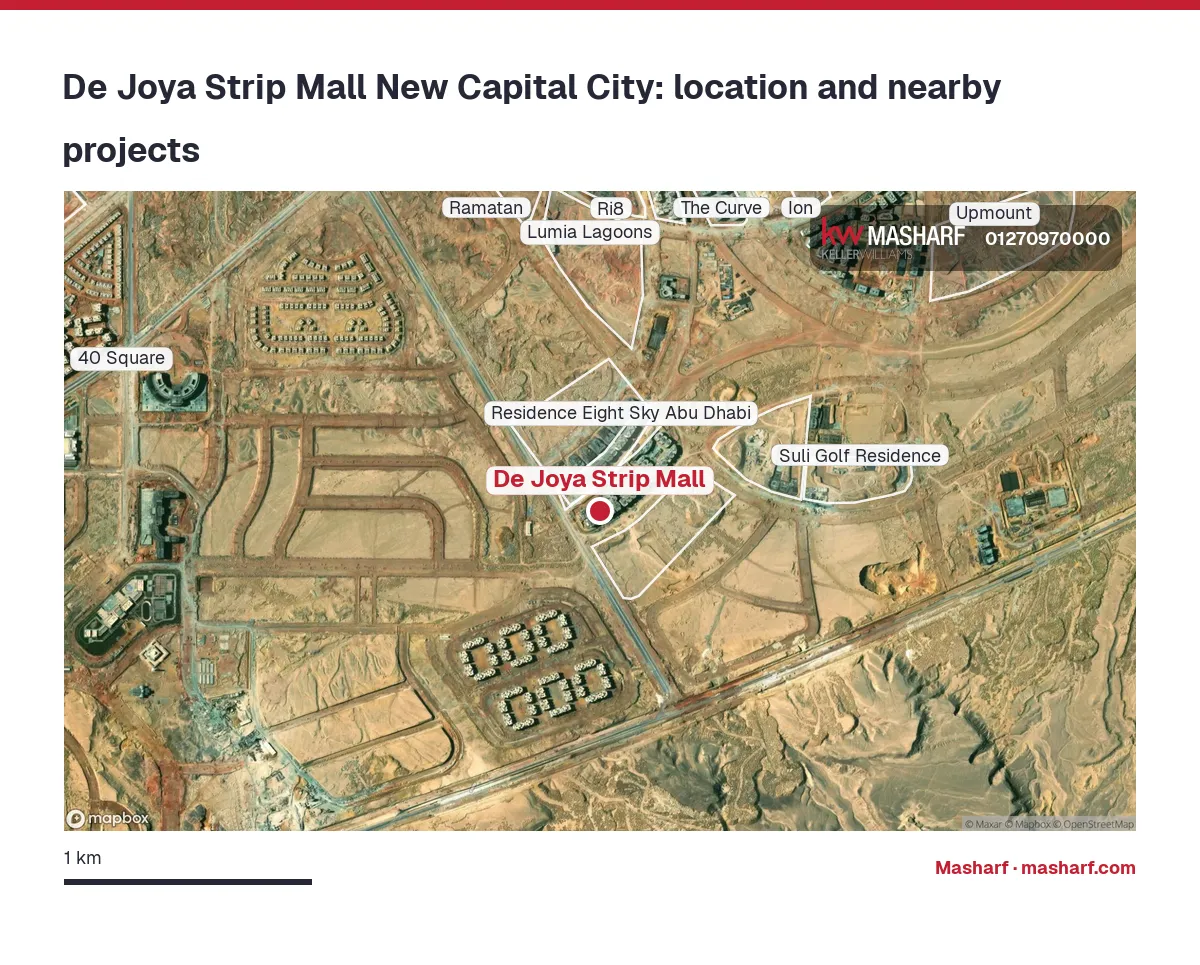 Where is De Joya Strip Mall located?