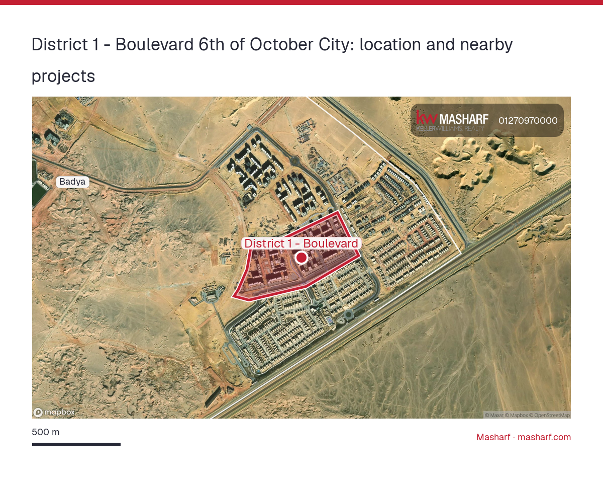 Where is District 1 - Boulevard located?