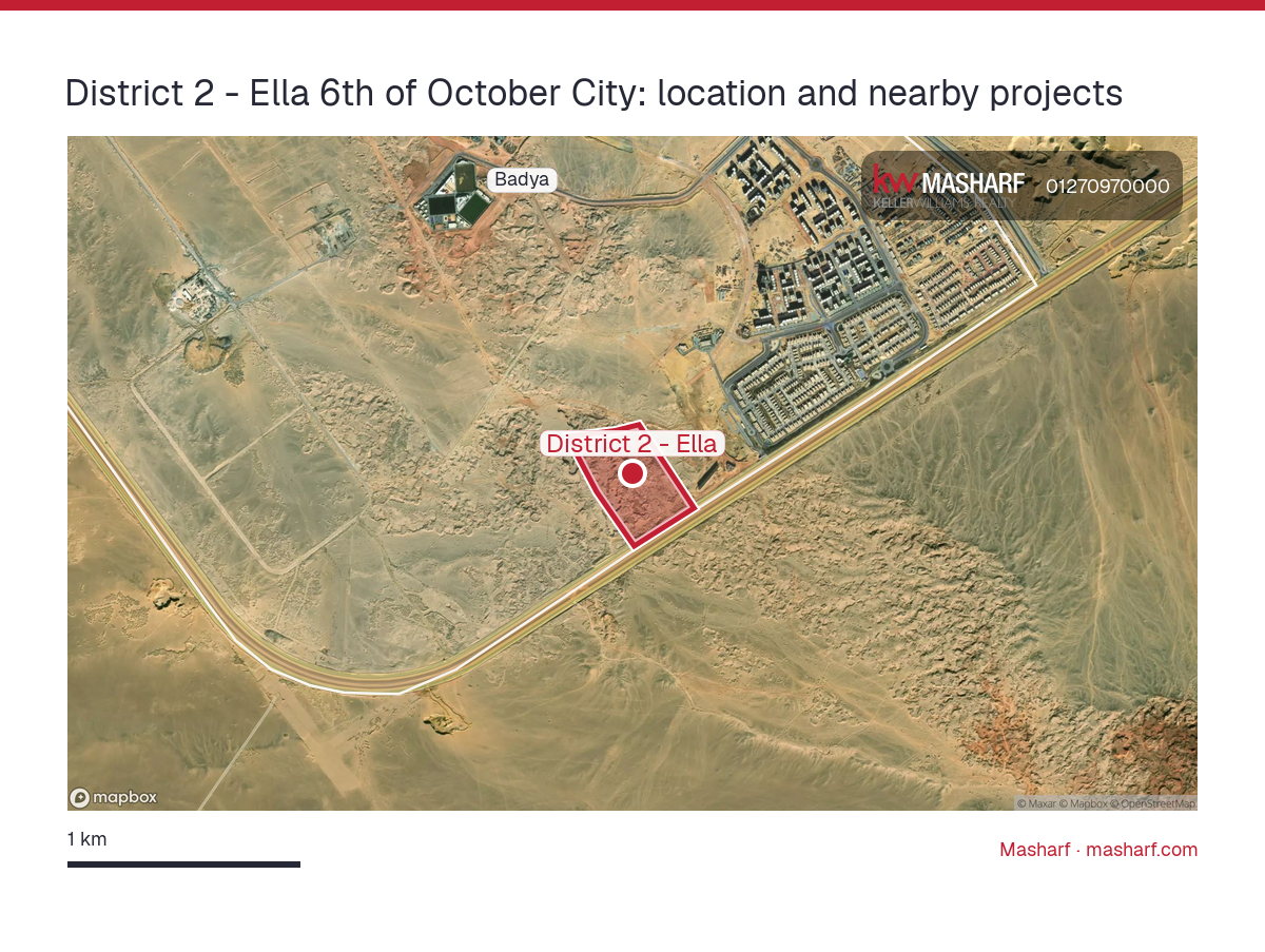 Where is District 2 - Ella located?