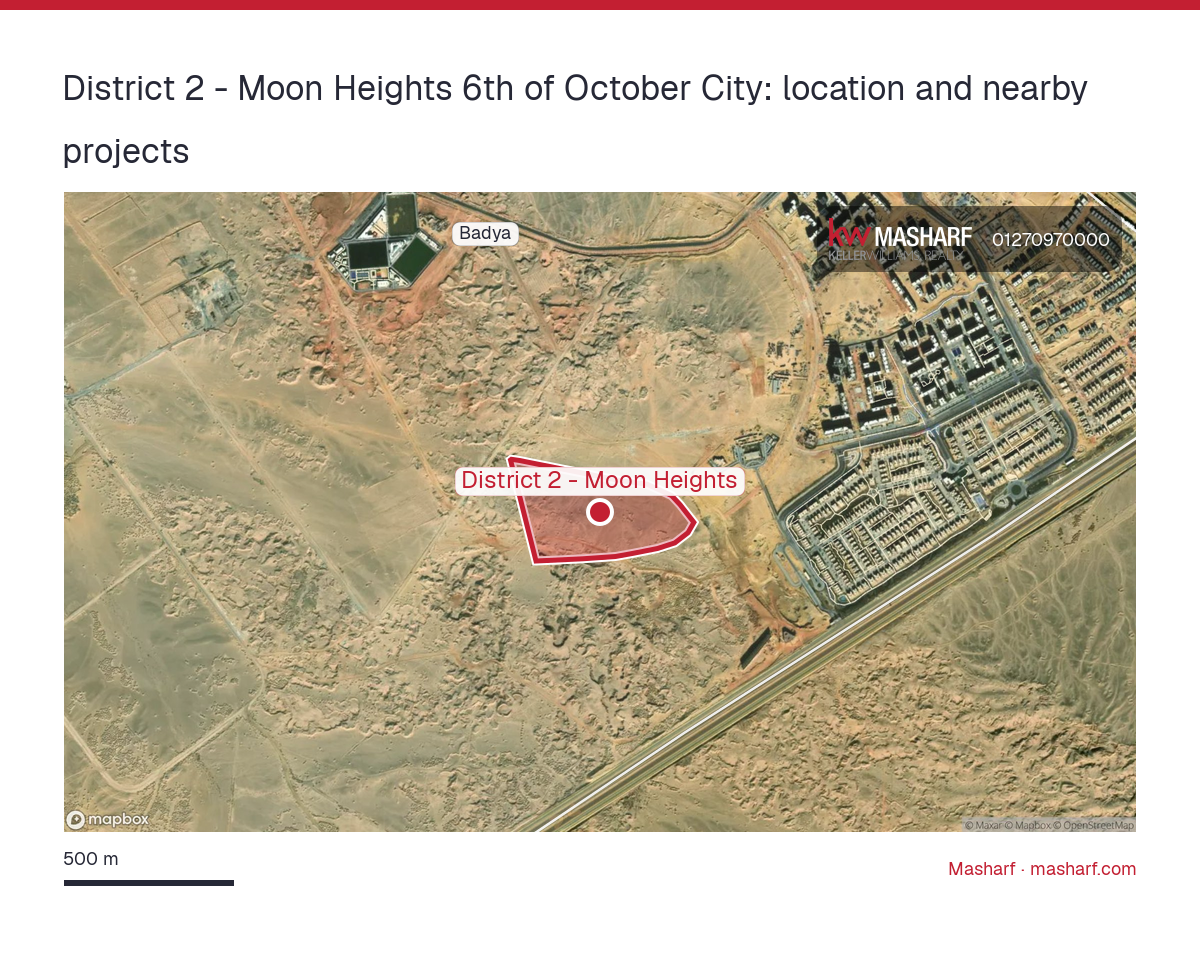 Where is District 2 - Moon Heights located?