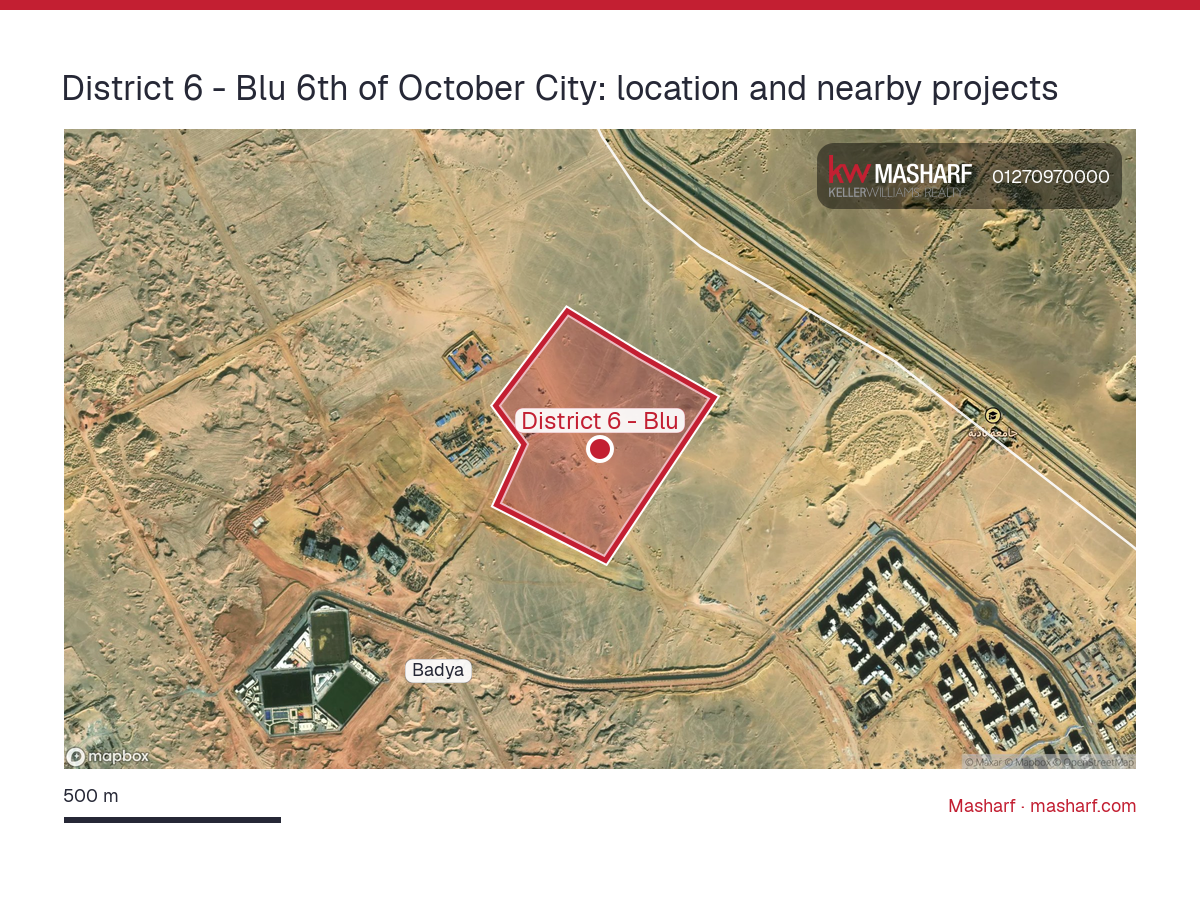 Where is District 6 - Blu located?