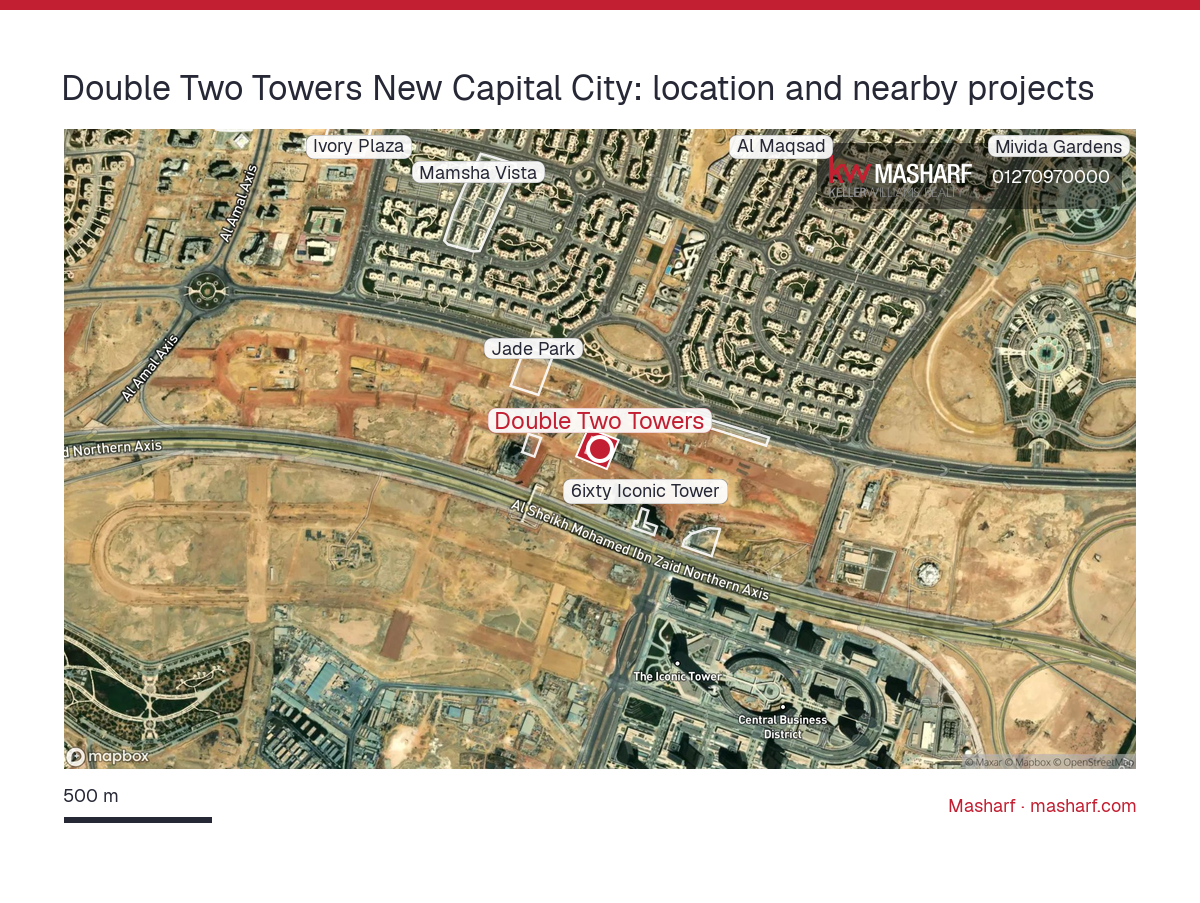 Where is Double Two Towers located?