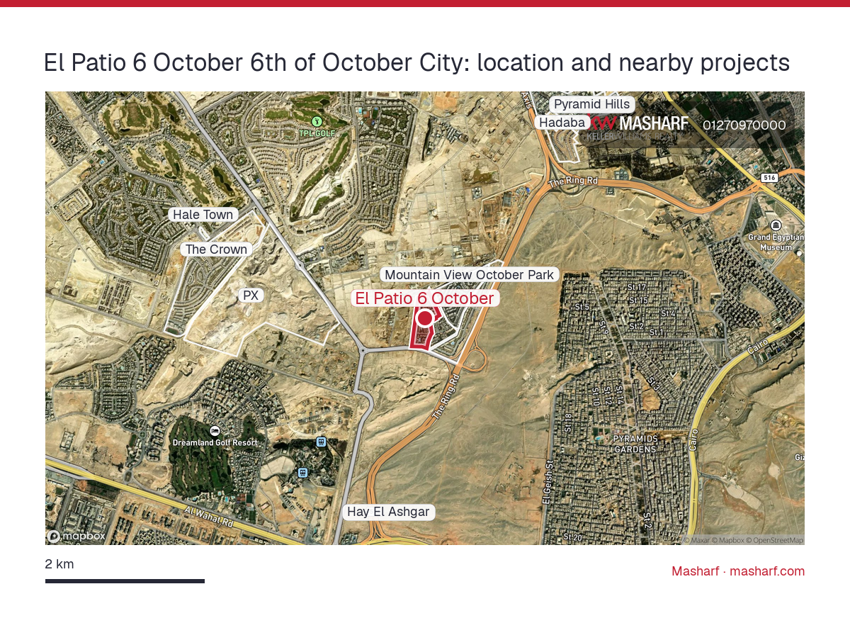 Where is El Patio 6 October located?
