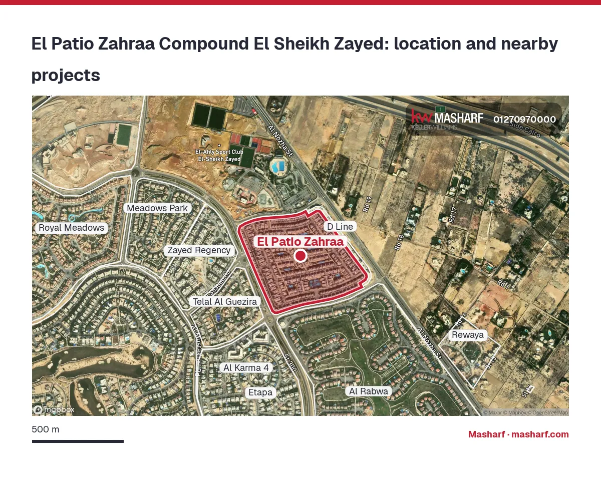 Where is El Patio Zahraa located?