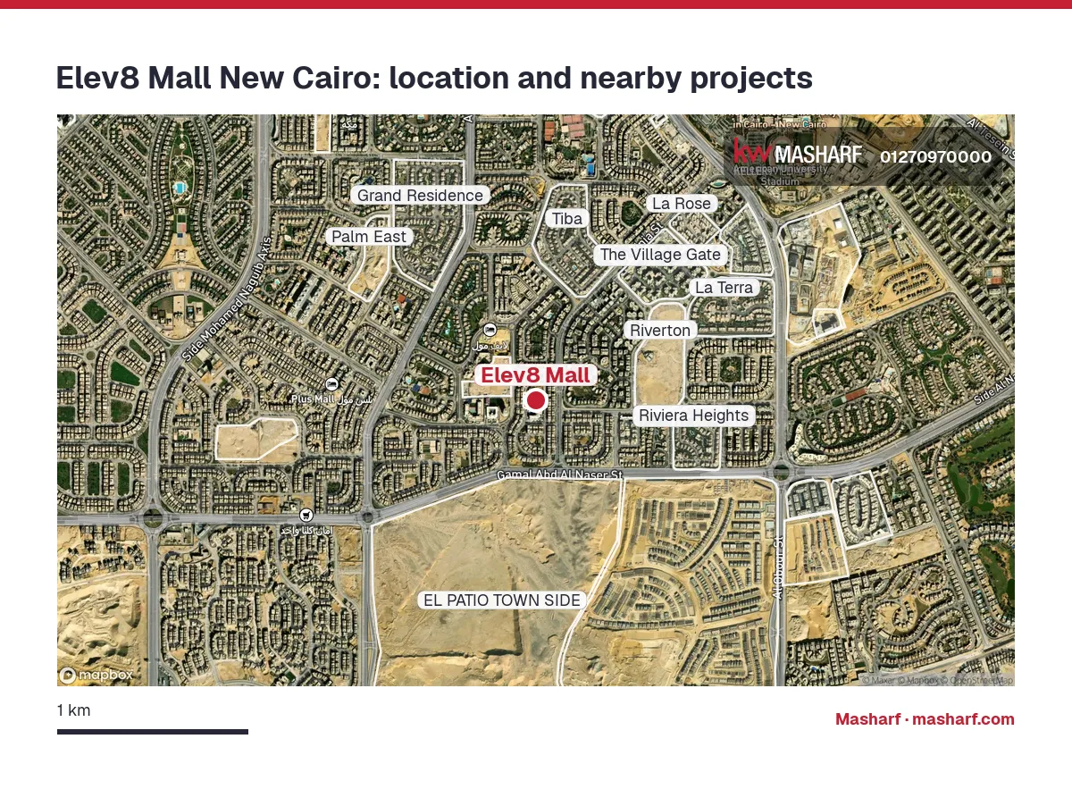 Where is Elev8 Mall located?