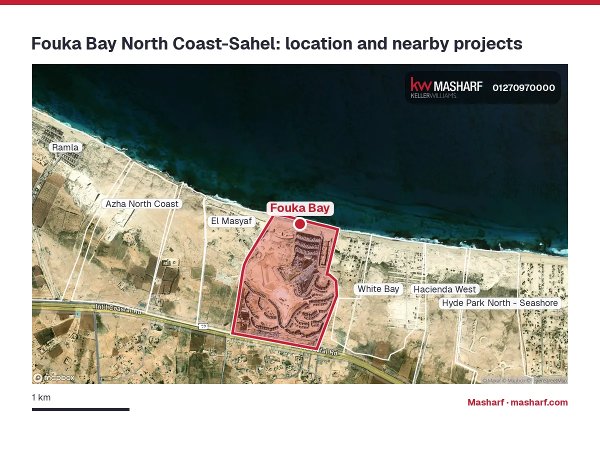 Where is Fouka Bay located?