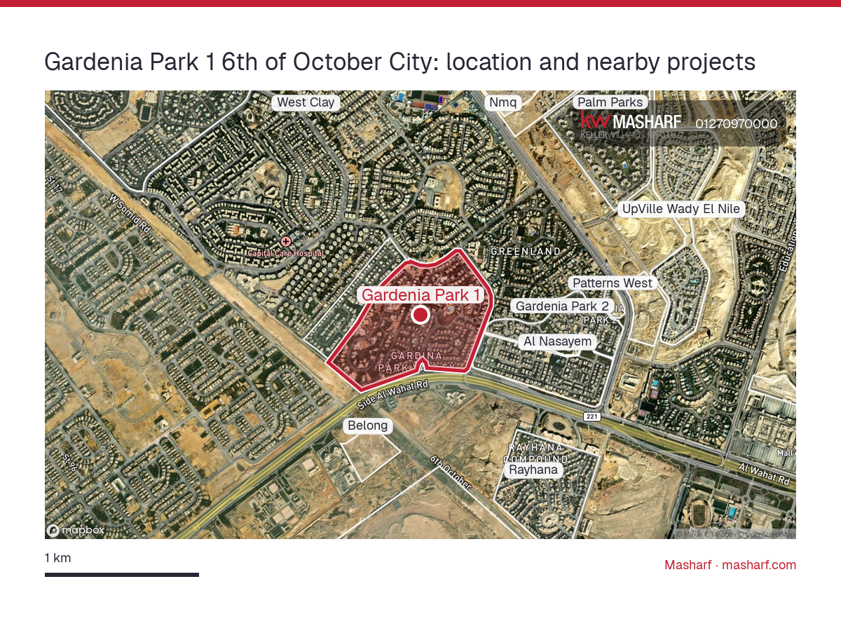 Where is Gardenia Park 1 located?