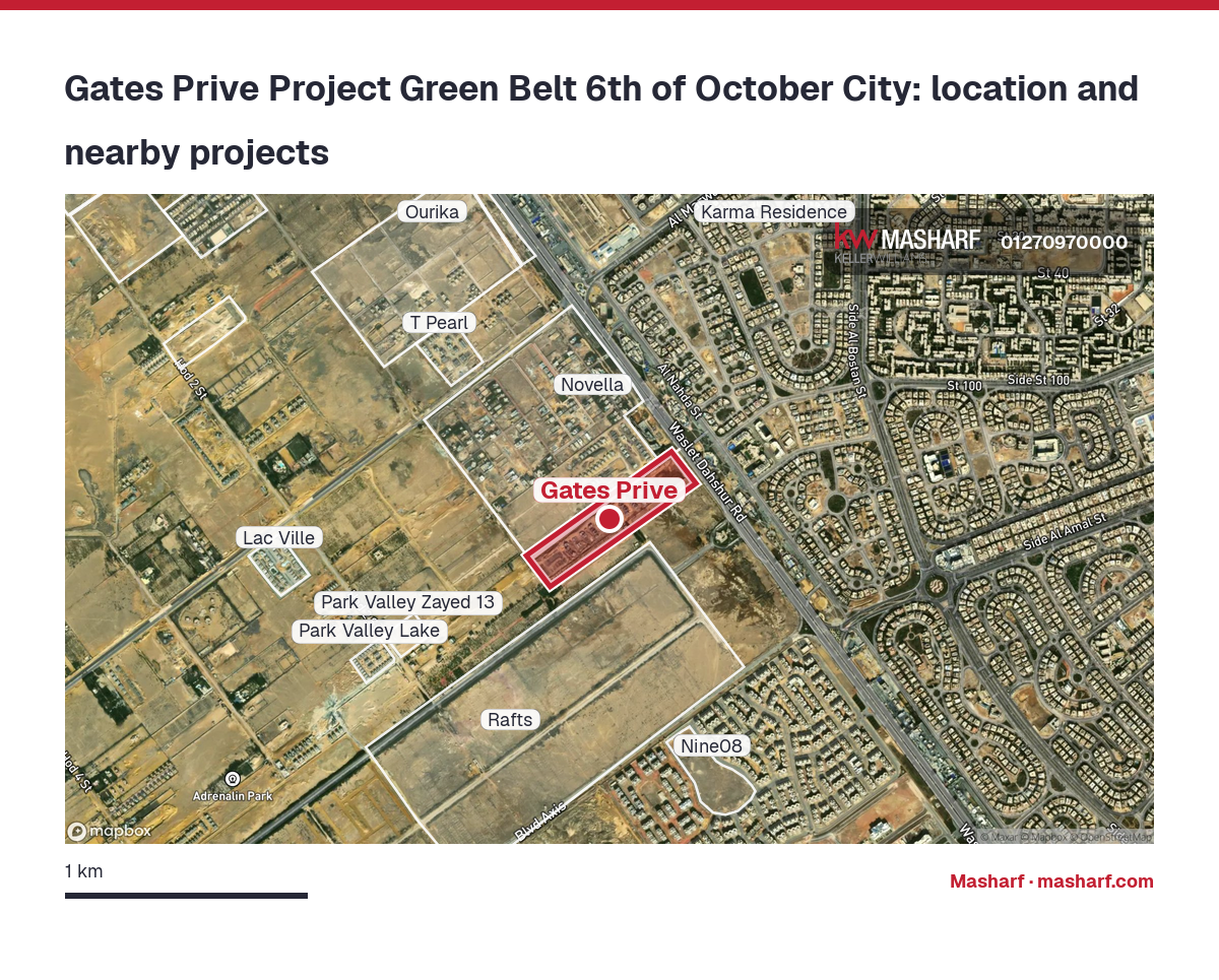 Where is Gates Prive located?