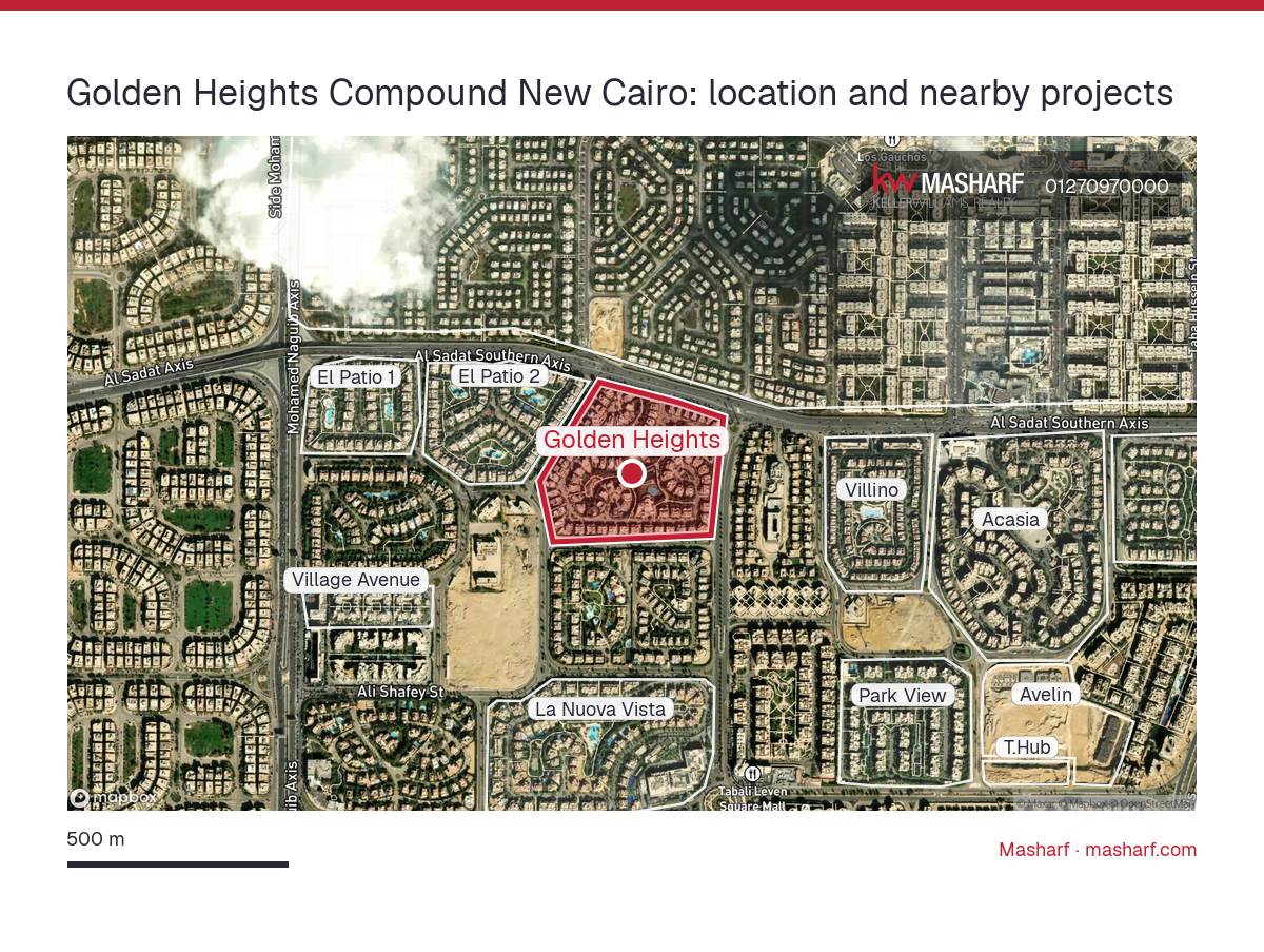 Where is Golden Heights located?