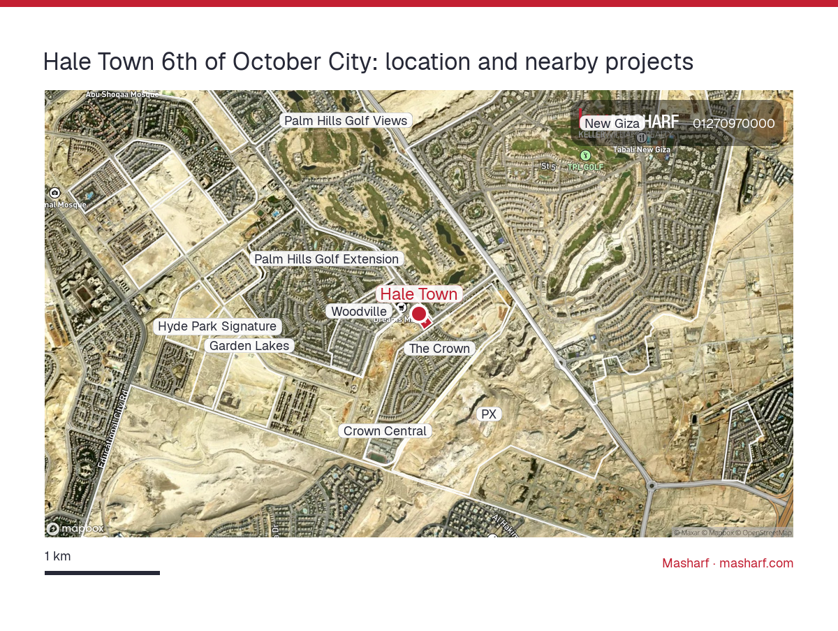 Where is Hale Town located?