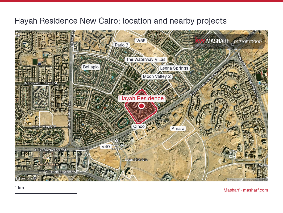 Where is Hayah Residence located?