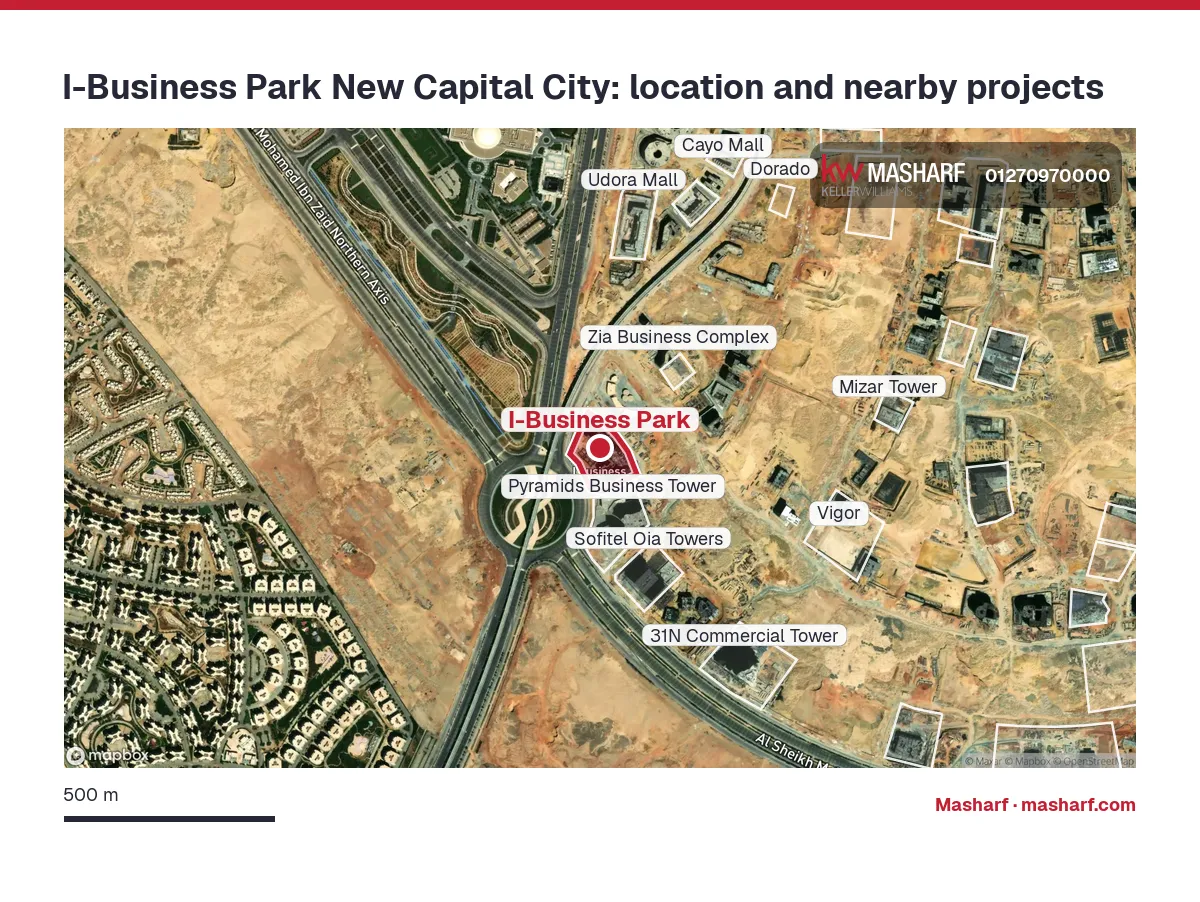 Where is I-Business Park located?
