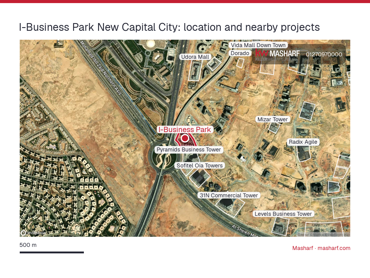 Where is I-Business Park located?