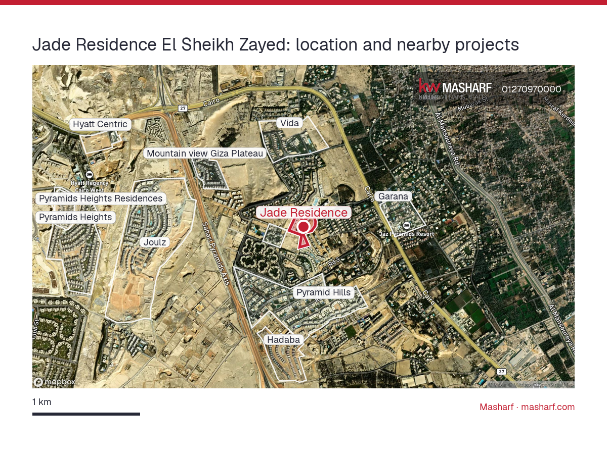 Where is Jade Residence located?