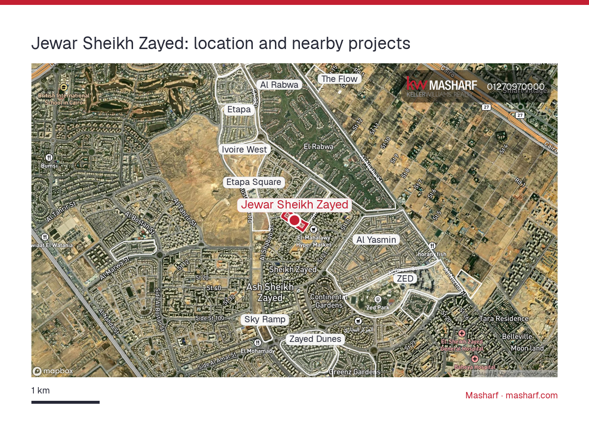Where is Jewar Sheikh Zayed located?