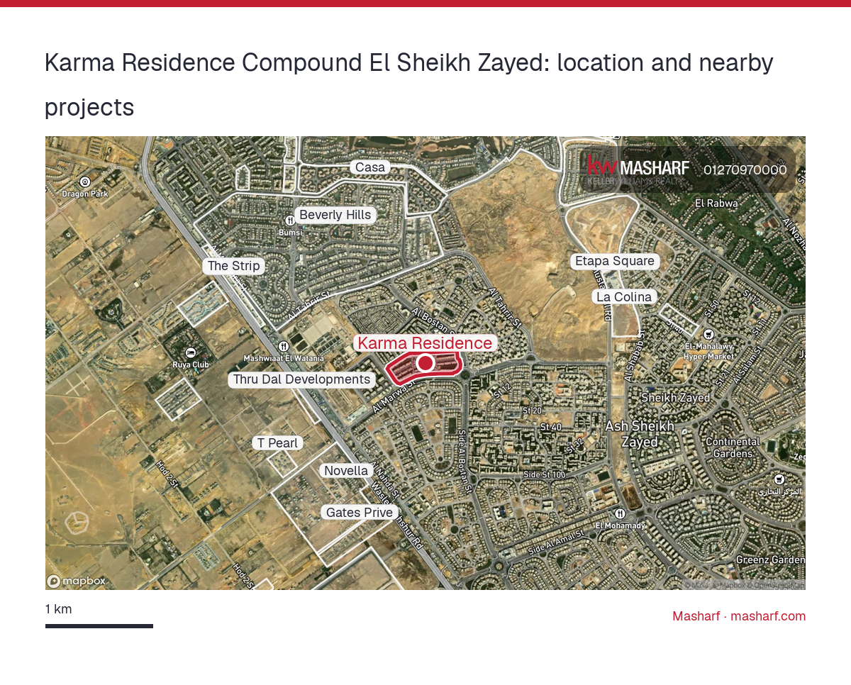 Where is Karma Residence located?