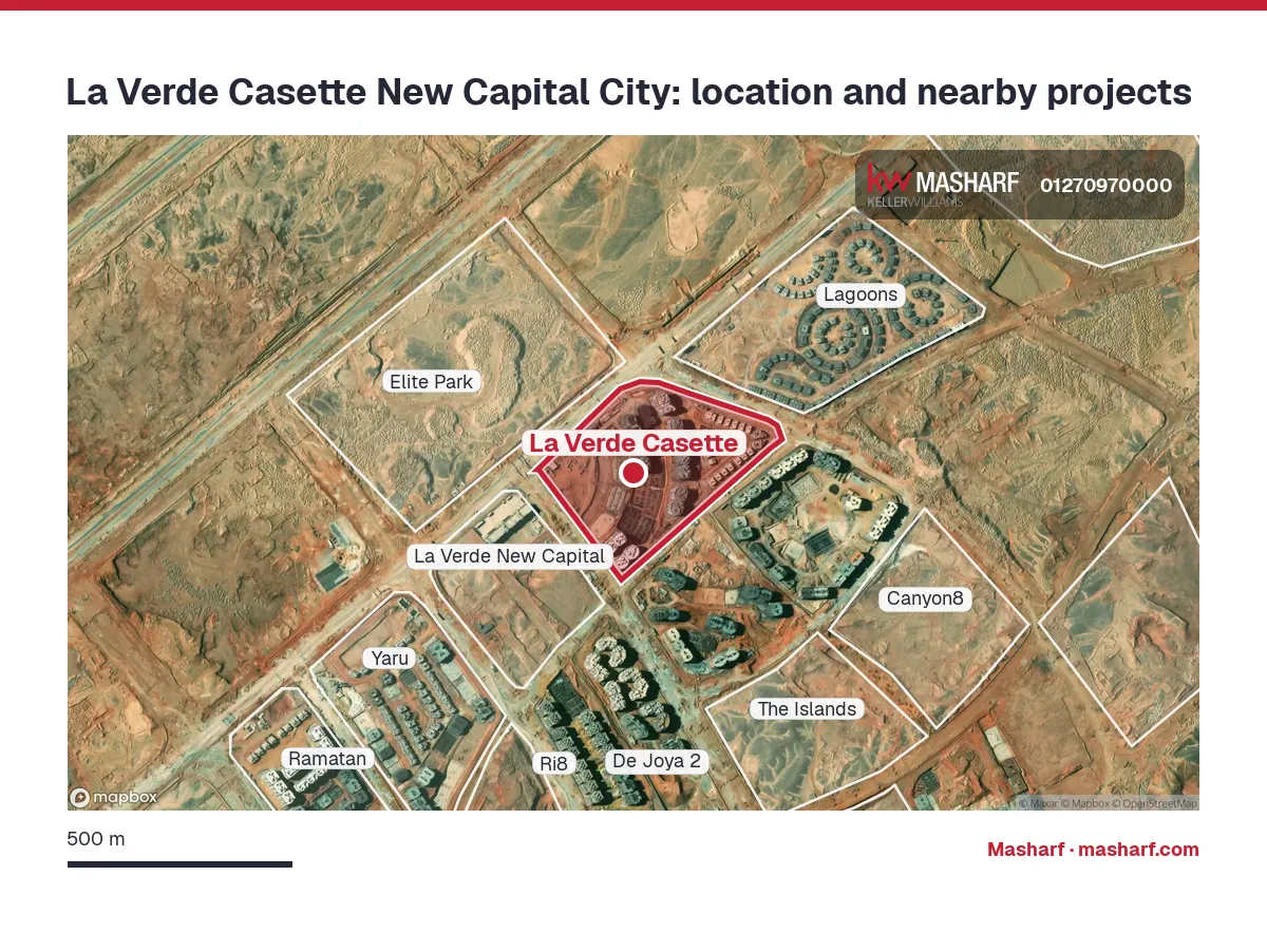 Where is La Verde Casette located?