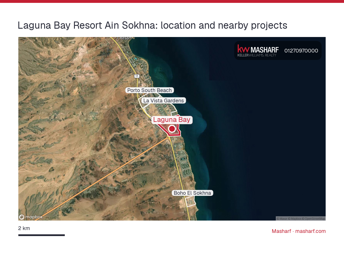 Where is Laguna Bay located?