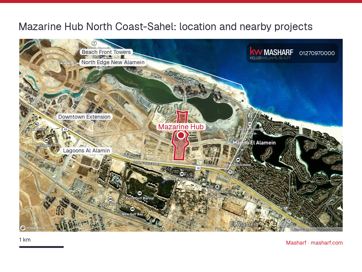 Where is Mazarine Hub located?