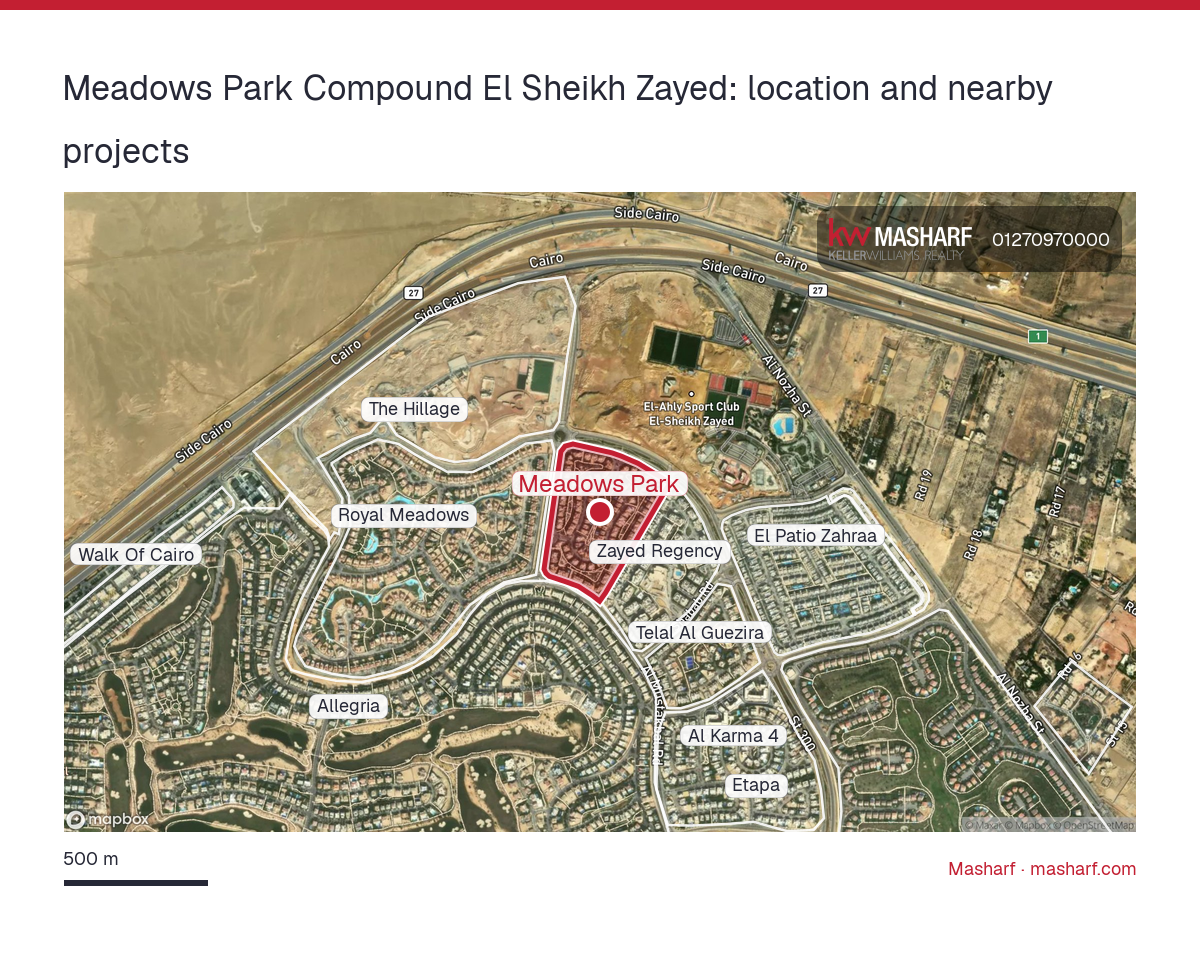 Where is Meadows Park located?