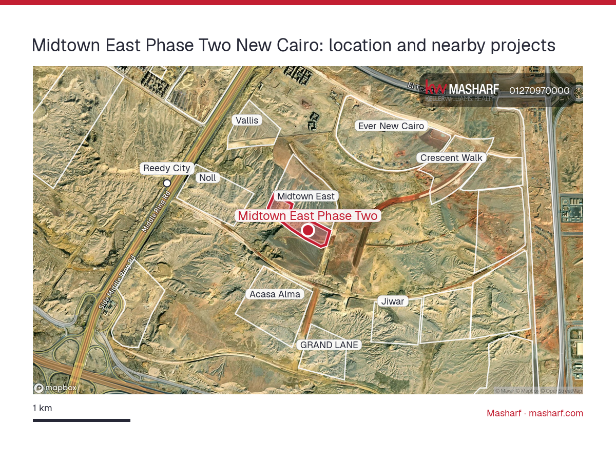 Where is Midtown East Phase Two located?
