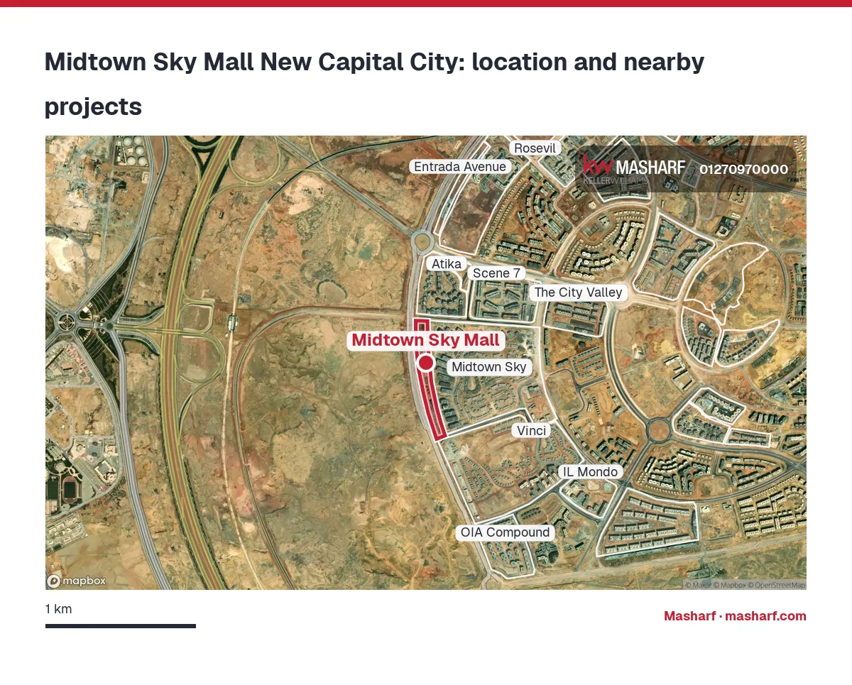 Where is Midtown Sky Mall located?
