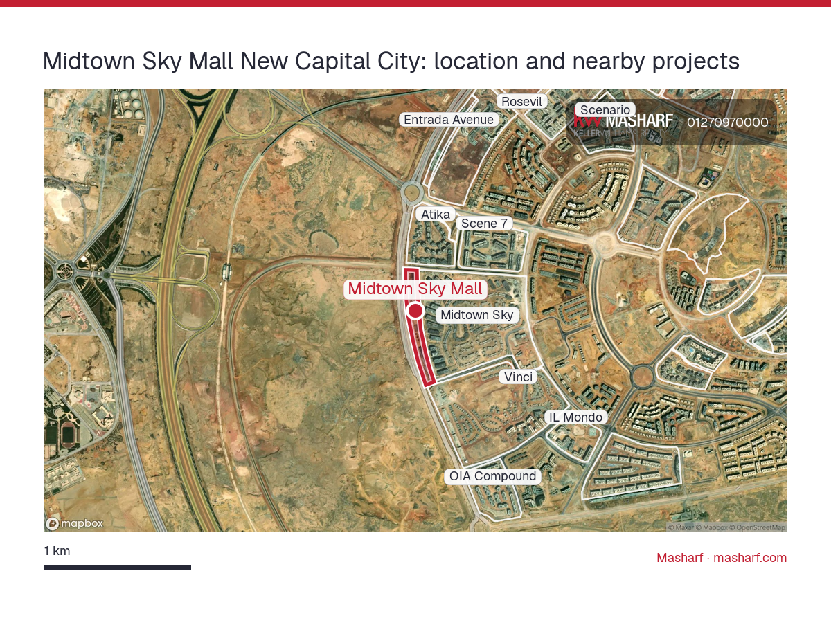 Where is Midtown Sky Mall located?