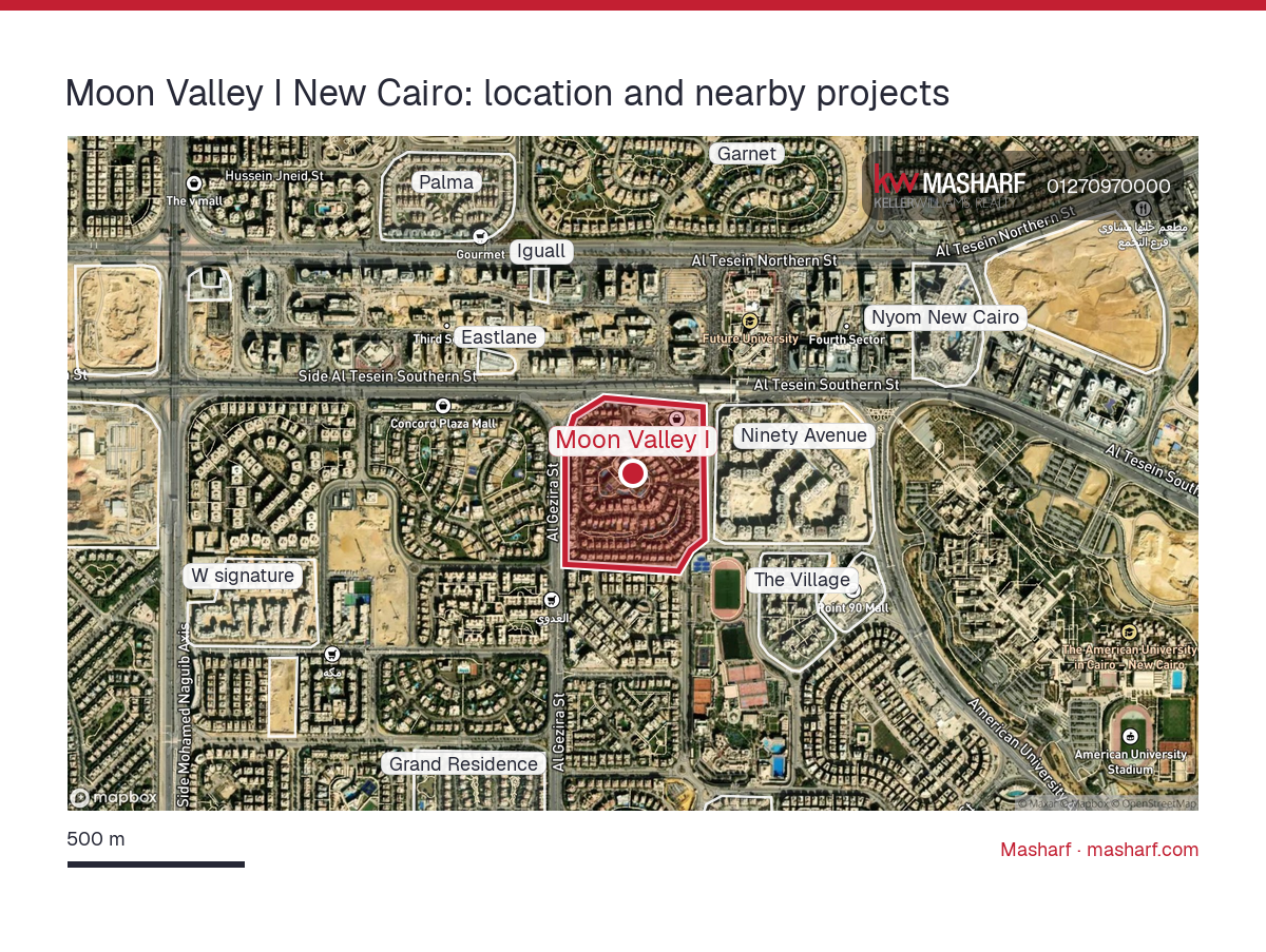 Where is Moon Valley I located?