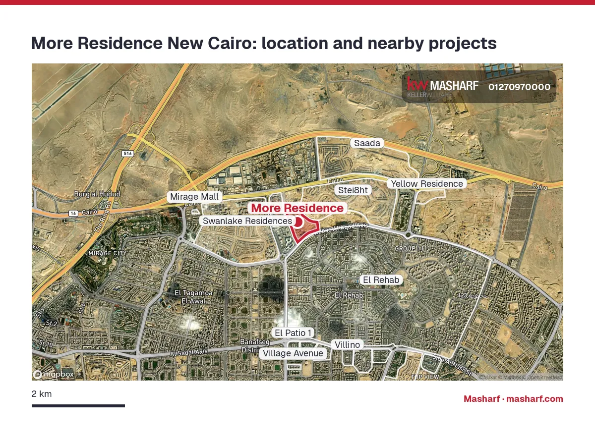 Where is More Residence located?