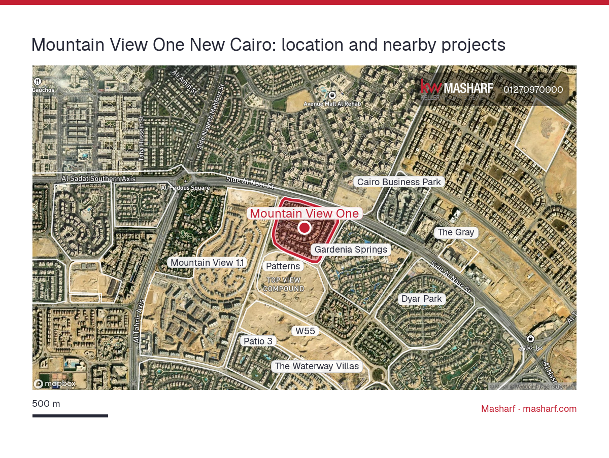 Where is Mountain View One located?