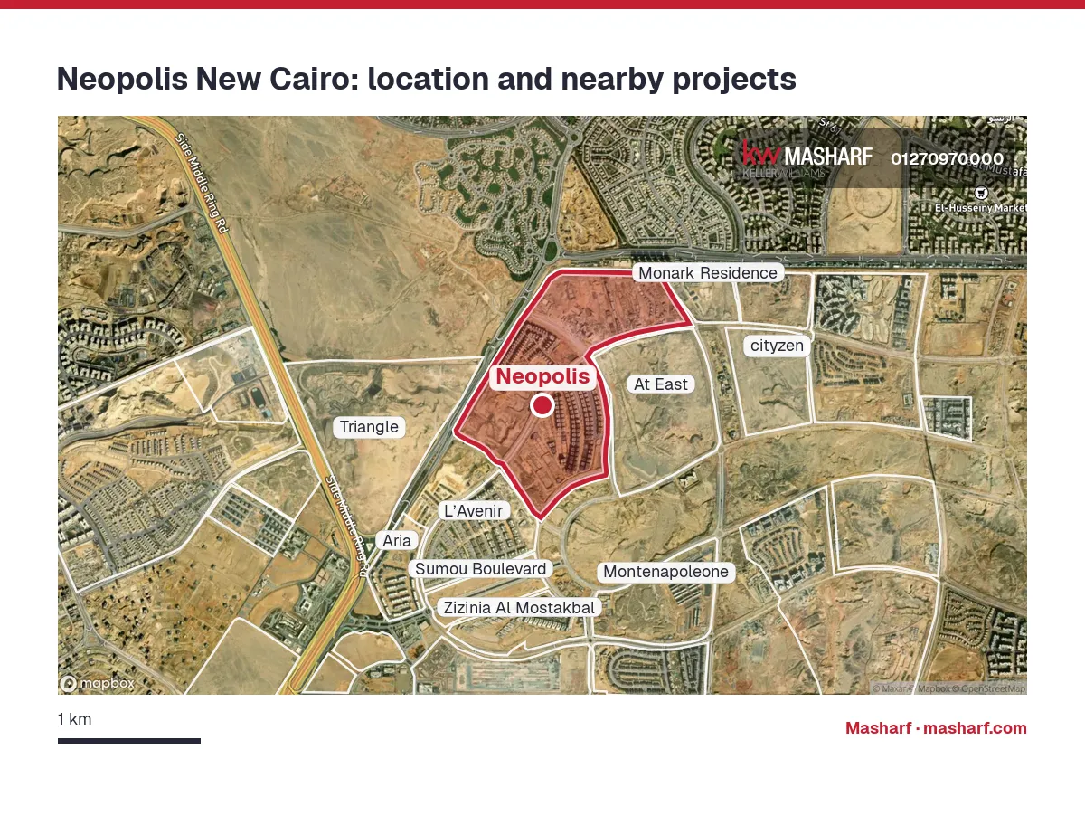 Where is Neopolis located?