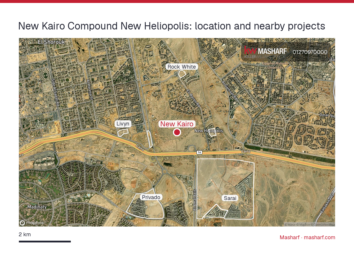 Where is New Kairo located?