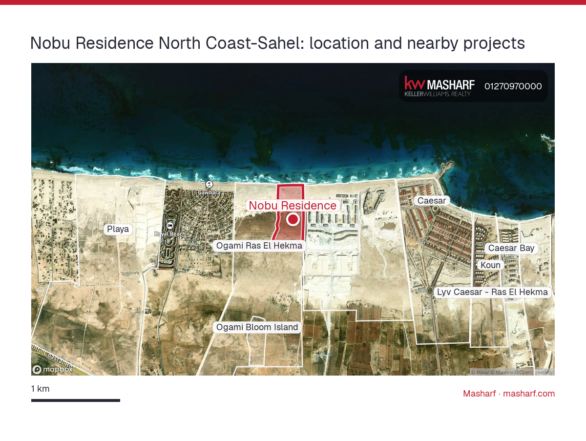 Where is Nobu Residence located?