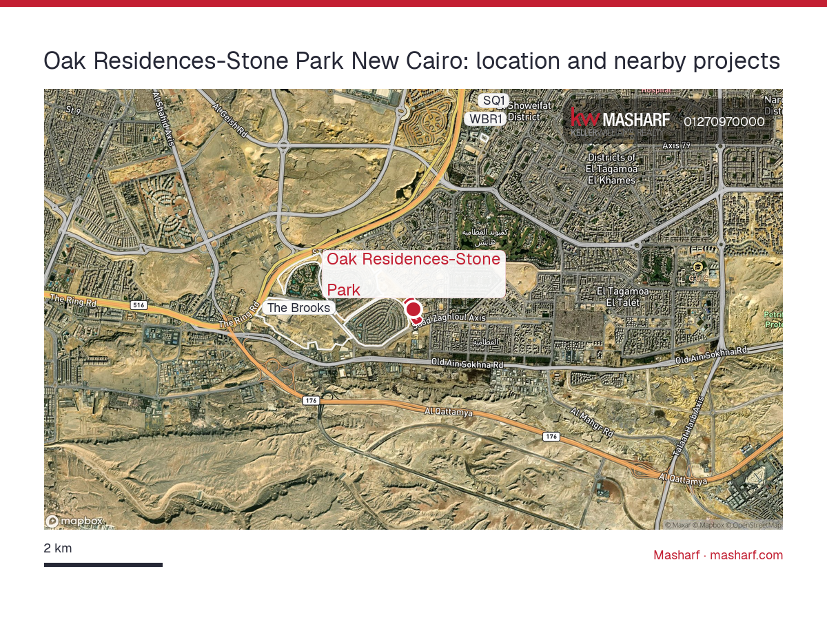 Where is Oak Residences-Stone Park located?