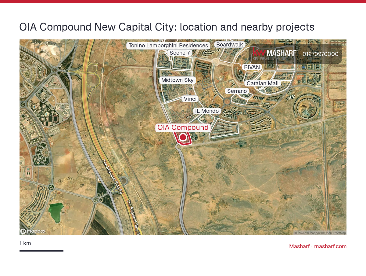 Where is OIA Compound located?